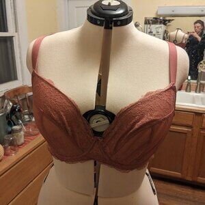 Panache Ana Non-Padded Plunge Underwire Bra in Sienna